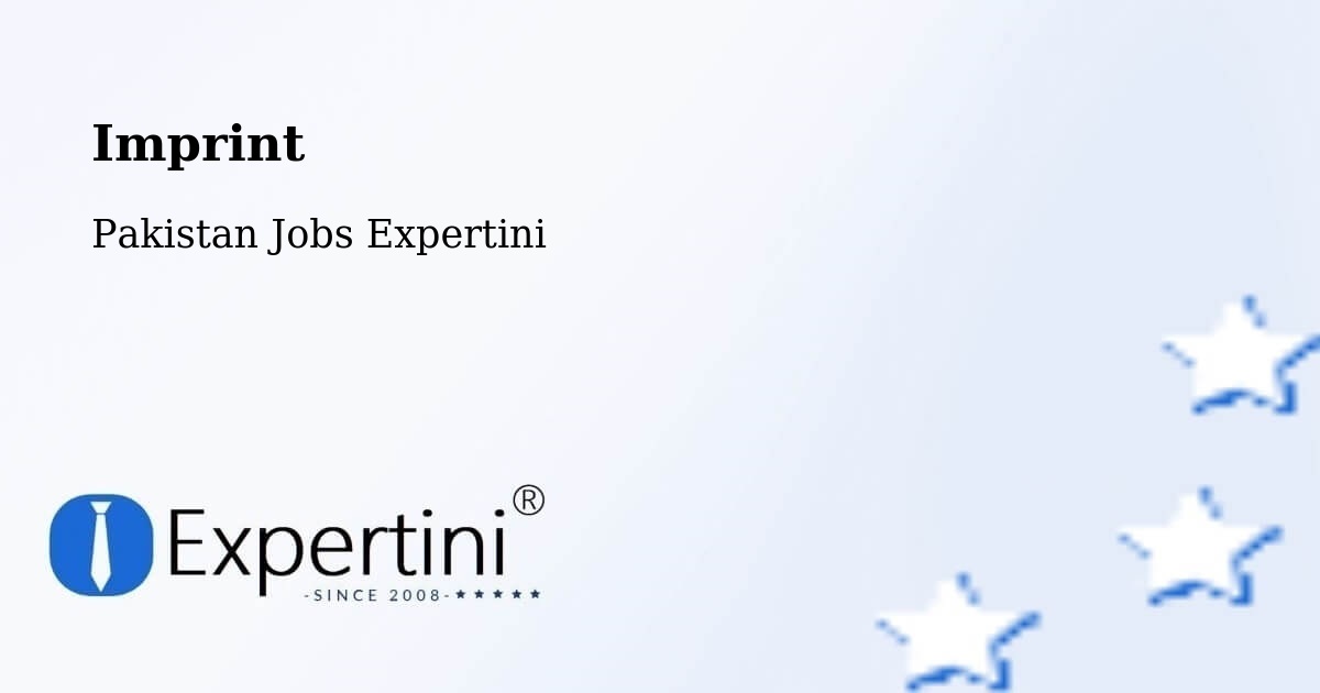 Imprint – Nushki - Pakistan Jobs Expertini